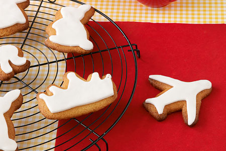 Μπισκότα με ζαχαρόπαστα